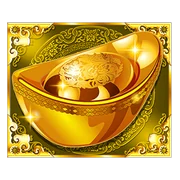 Golden ingot scatter symbol icon