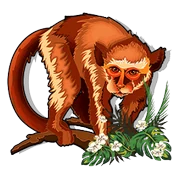 Monkey symbol icon